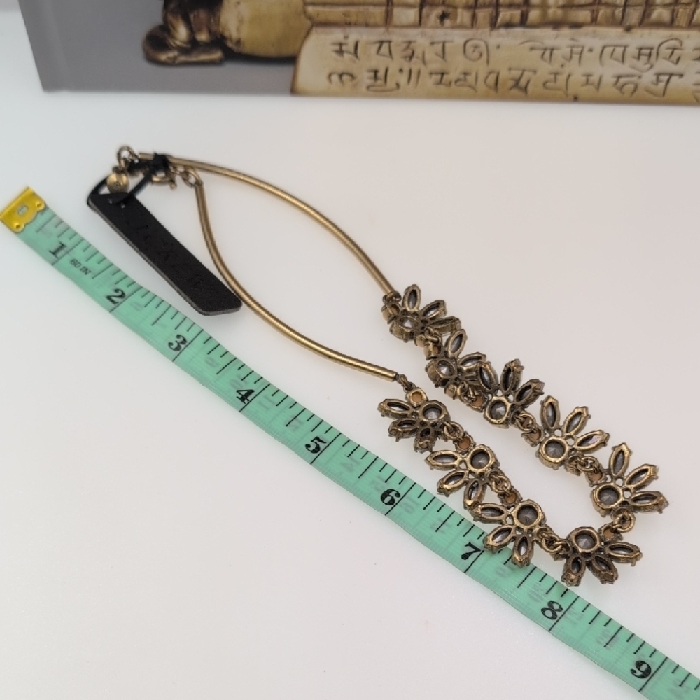 Aurora Borealis J.Crew Crystal Statement Collar Necklace - Picture 4 of 6